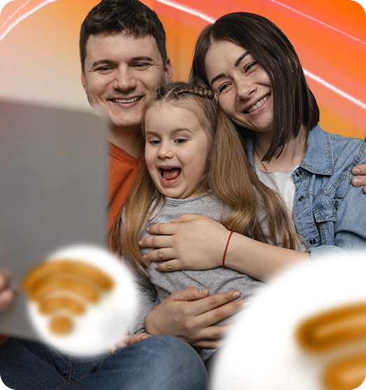 Familia feliz